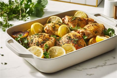 Lemon Herb Roasted Chicken Thighs Rollingwood Farms