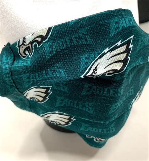 Nfl Philadelphia Eagles Face Mask Reusable Face Mask Etsy