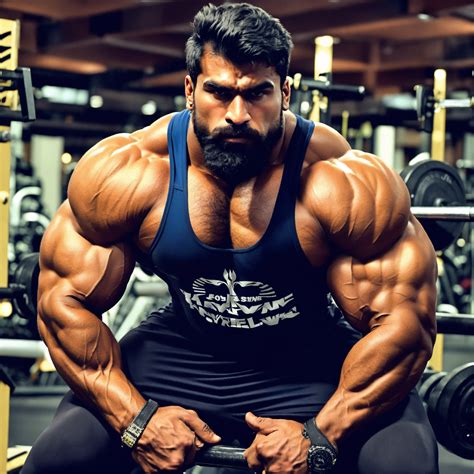 Lexica 30 Year Old Hairy Man With Big Muscles Sangram Chougule Big