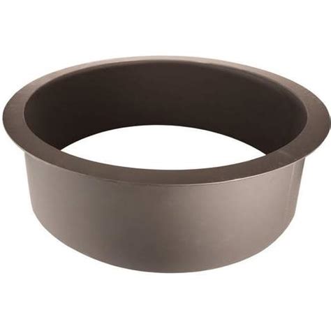 Unilock Fire Pit Steel Insert Round With Grill Lurvey Landscape Supply