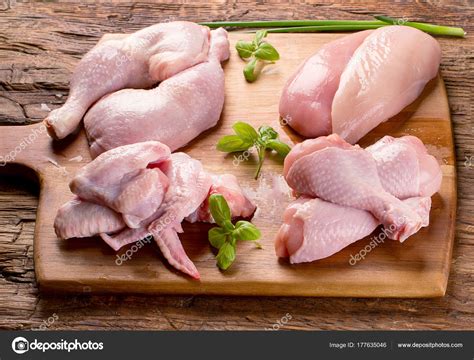 Raw Uncooked Chicken Meat Stock Photo Bit