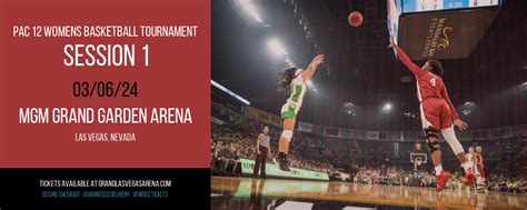 Pac 12 Womens Basketball Tournament Session 1 Tickets 6th March