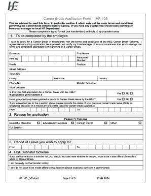 Fillable Online Hr Employee Application Form For Request Of Career