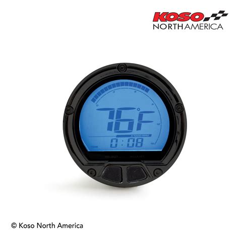 Dl R Tachometer Black Koso North America