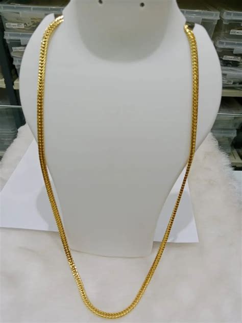 Brass K Inch Gold Plated Chain Size Inch Length At Rs Piece