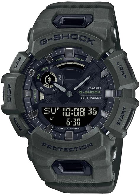 G Shock Gba Uu Aer Casio G Squad Bluetooth Sync Step Tracker