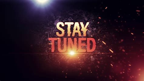 Stay Tuned Cinematic Abstract Grunge Title Background 23871852 Stock