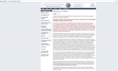 Are All Sex Offenders On Megans Law Wallin Klarich