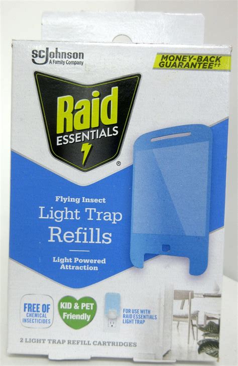 Raid Light Trap Refills 2 Cartridge Pack Walmart