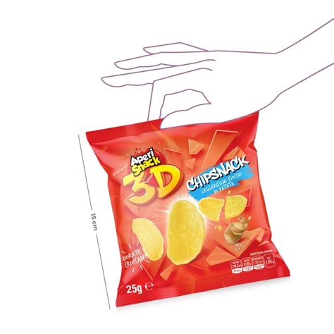 Vendita Chipsnack Bustina Monoporzione Da 25g Aperisnack