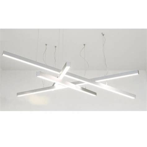 Réglette LED 120cm 36W Suspendue ALU Blanc Froid 6000K 8000K