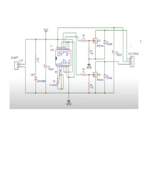 Esquema Del Circuito | PDF