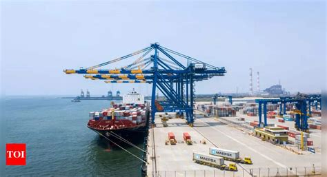 Adani Ports to divest 49% of stake in Adani Ennore Container Terminal - Times of India