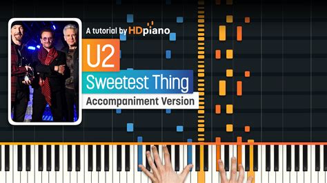 Sweetest Thing by U2 Piano Tutorial | HDpiano