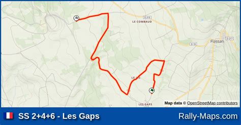 Karte Wp Les Gaps Rallye R Gional Des Monts Du Vaucluse