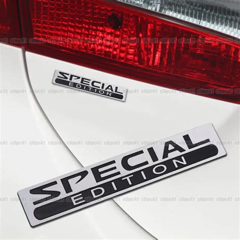 LIMITED EDITION LOGO Sticker Metal Car Decal Emblem Bumper Rear Trunk