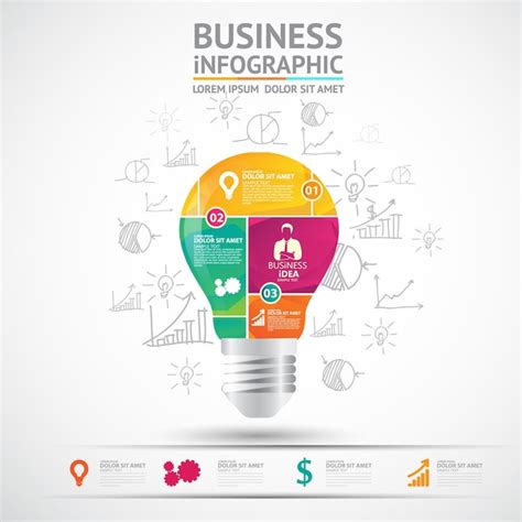 Premium Vector Modern Business Infographic Design