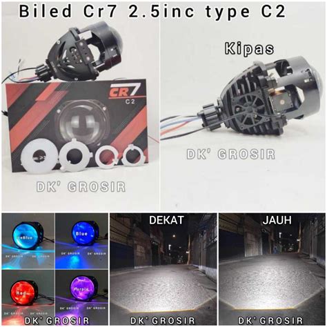 Jual Biled Projector Cr Inc Type C Led Premium Clear Lens Cahaya