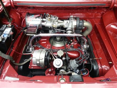 63 Corvair 150 Hp Turbo Engine With Weber 40mm Dcoe Carburetor