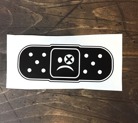 Bandaid Decal Car Decal Custom Vinyl Decal JDM Decal Etsy