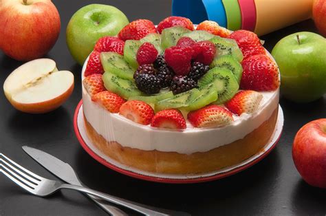 Tarta De Frutas Frescas Y Lim N Sin Hojaldre Antojo En Tu Cocina