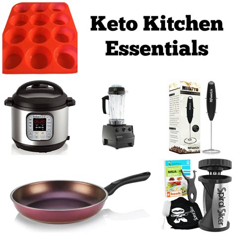 Keto Kitchen Essentials - My Life is a Journey Not a Destination ...