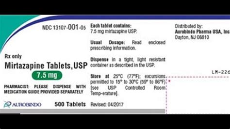 Depression medication Mirtazapine recalled for mislabelled strength | rocketcitynow.com