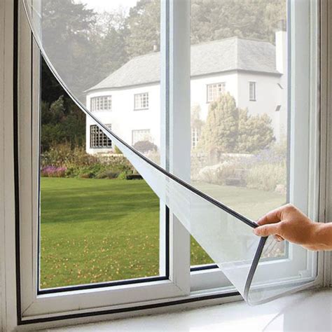 Magnetic Mosquito Net For Windows Velcro Mosquito Net With Magnetic