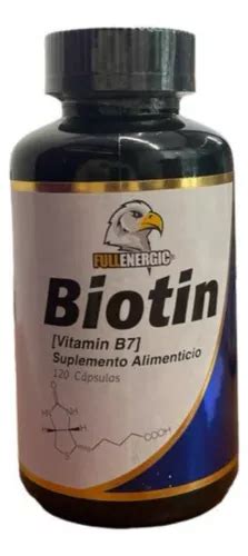 Biotin Biotina 150 Mcg 50 Pote 120 Cápsulas Cuotas sin interés