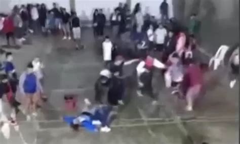 VIDEO Trujillo Campeonato deportivo terminó en batalla campal Canal N