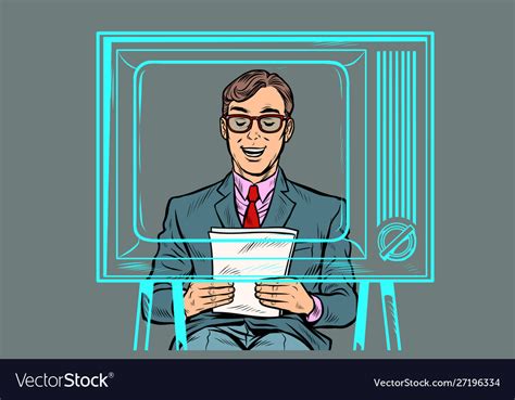 News Anchor Clip Art