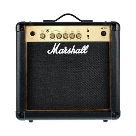 Amplificador Para Guitarra Marshall Mg 15 Cf Gold