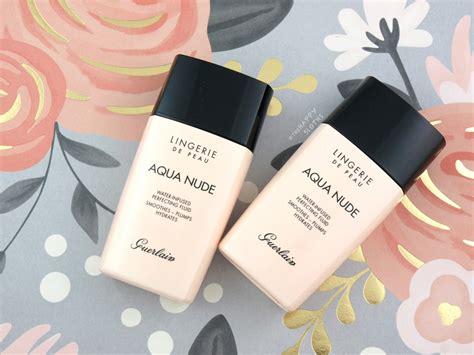 Guerlain Lingerie De Peau Aqua Nude Foundation Review And Swatches