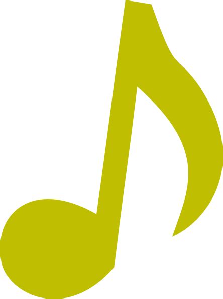 Green Music Note Png - ClipArt Best