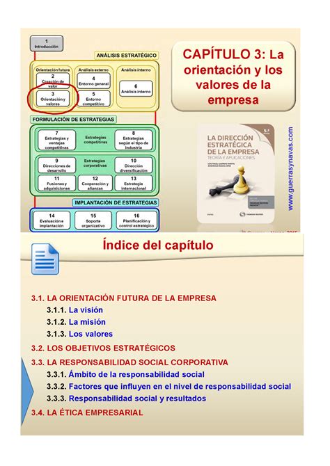 Tema 3 La orientación y los valores de la empresa II Dirección