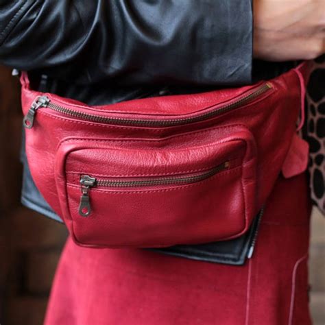 Leather Fanny Pack Etsy