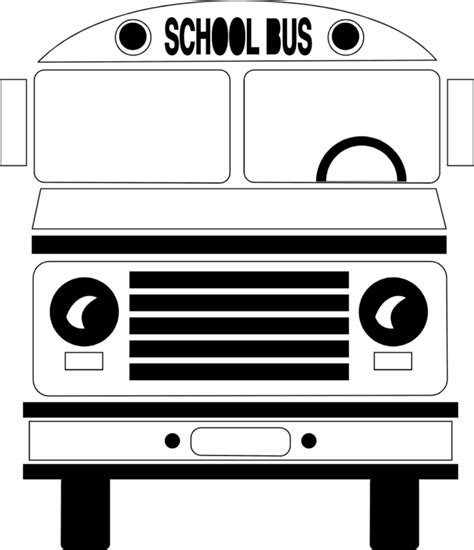 Outline clipart school bus, Outline school bus Transparent FREE for ...