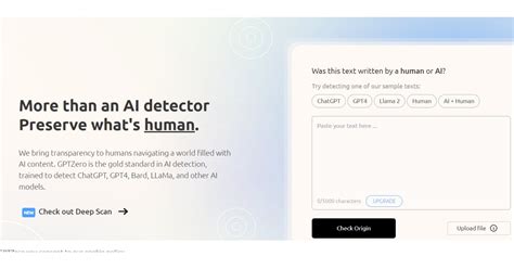 GPTZero: AI Content Detector