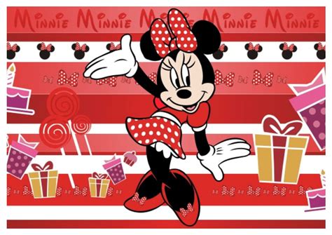 Papel De Arroz Minnie Modelo Elo Produtos Especiais