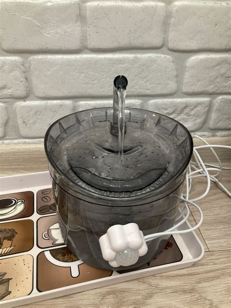 Автоматическая поилка-фонтан Pet Ray Для кошек и собак с датчиком ...