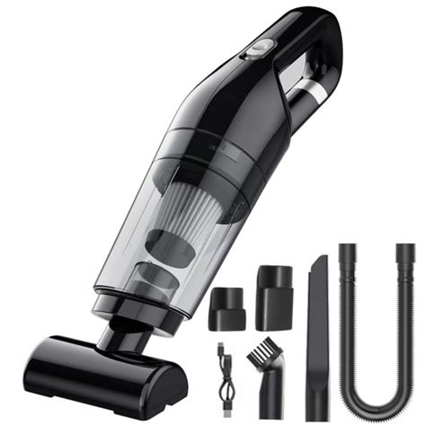 Aspirador De Carro Potente - Aspirador De Pó Automotivo Potente Carro Sujeira Portátil Mini Manual ...