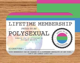 Queer Lifetime Membership Card Gay Pride Card Lgbt Identity Card Perfect Rainbow Community Gift