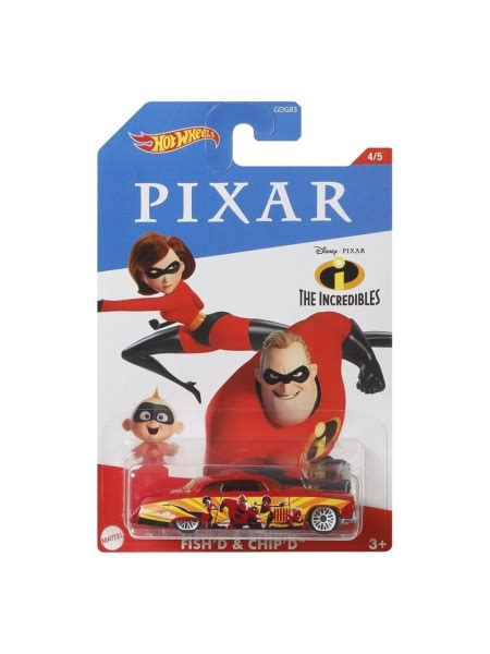 Gjv Hot Wheels Pixar Fish D