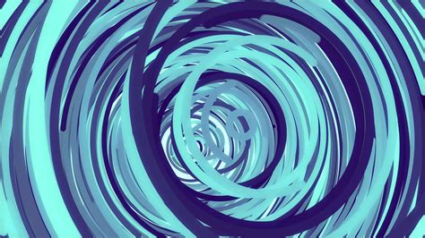 Blue color rounds energetic action creative background. Circular