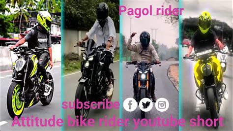 Pagol Rider Attitude Viral Bike Rider Duke ️mt15 ️attitude Viral