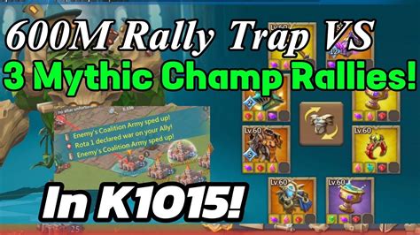 600M Rally Trap Vs GAV Rally Trap Is Back Mythic Champ Rallies Lords