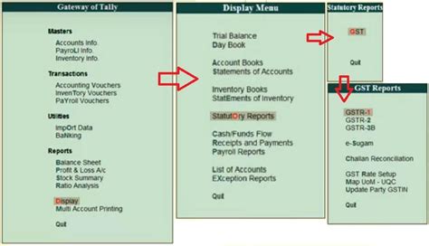 How To File Gstr 1 From Tally Erp 9 Release 6