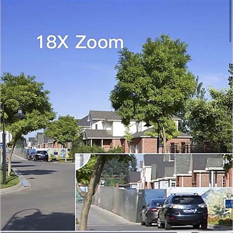 Vstarcam X18 PTZ IP Camera [18X Optical Zoom+Pan-Tilt, 2-Way Audio ...