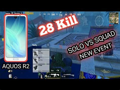 Sharp Aquos R2 SOLO VS SQUAD Sharp Aquos R2 Smooth Gameplay