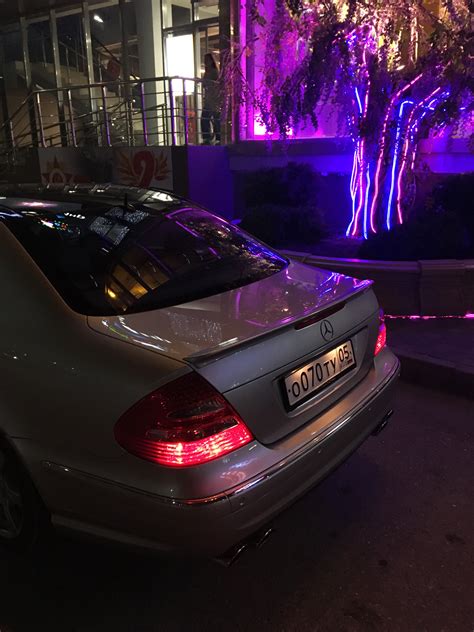 AMG спойлер — Mercedes-Benz E-class (W211), 3,2 л., 2002 года | тюнинг ...